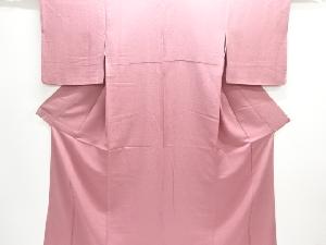 織り柄色無地着物